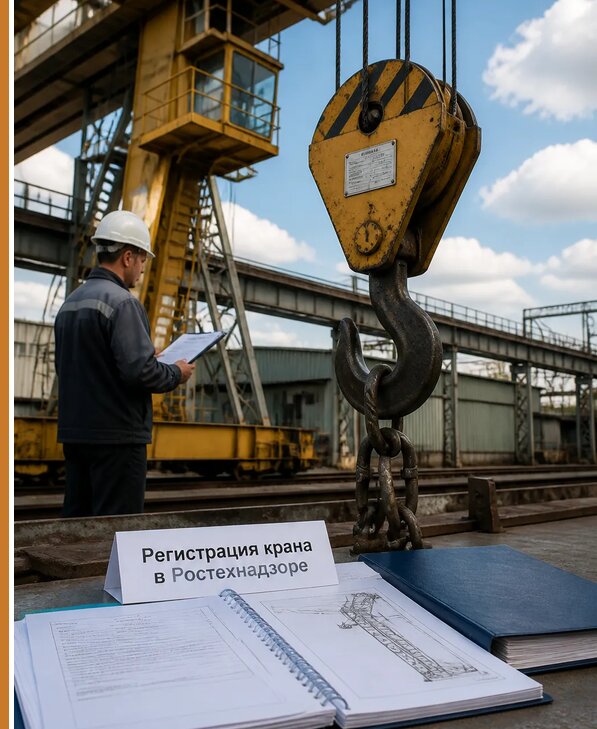 Регистрация крана в Ростехнадзоре в Инте от 15213 р. | Авеста ОТиПБ